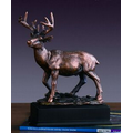 White Tail Deer Figurine 7"W x 7.5"H